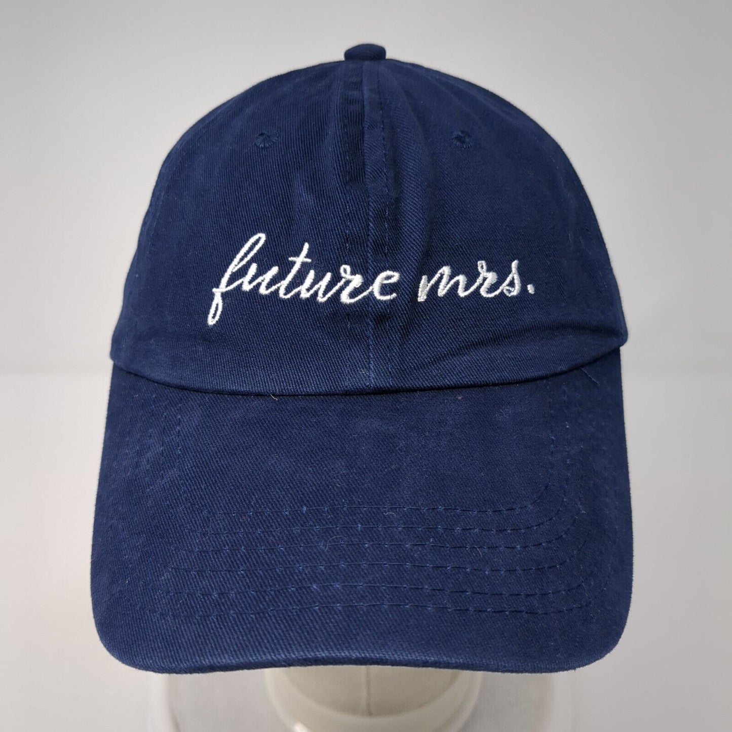 Future Mrs. Slideback Hat Blue One Size Adjustable The Ring Boxes