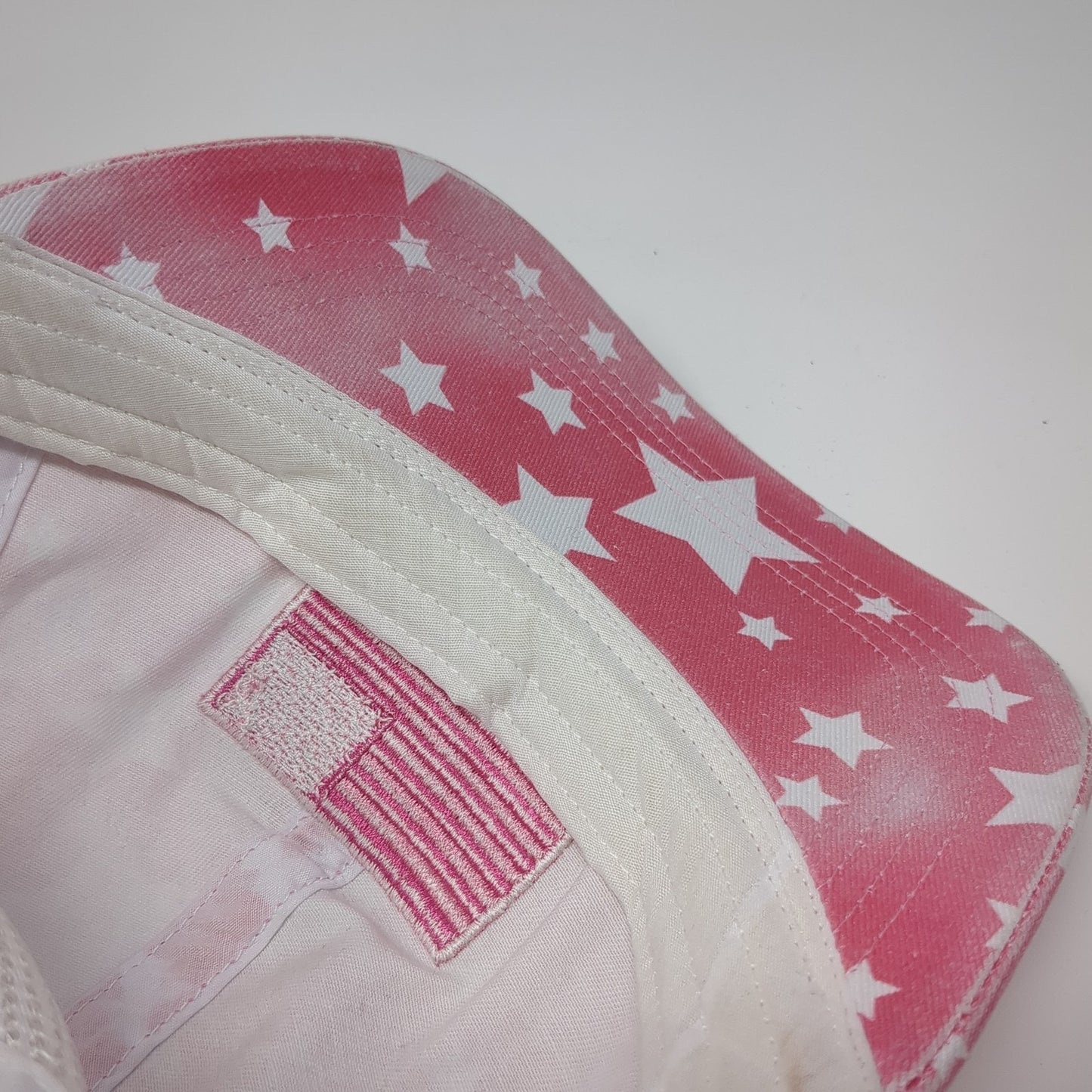 USA Flag Snapback Trucker Hat Multicolor One Size Adjustable Patriotic Mesh Back