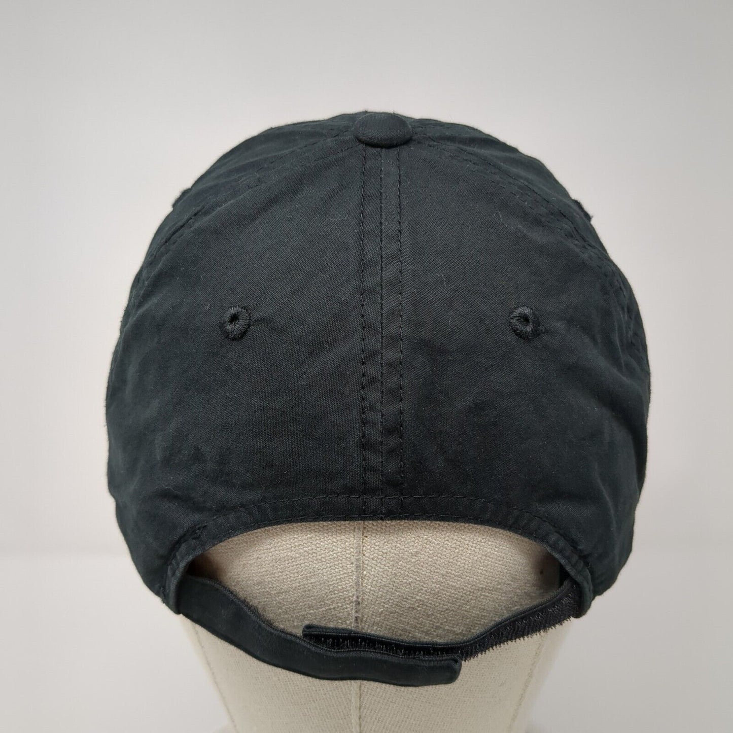 89.5 KTSY Strapback Hat Black One Size Embroidered Port Authority