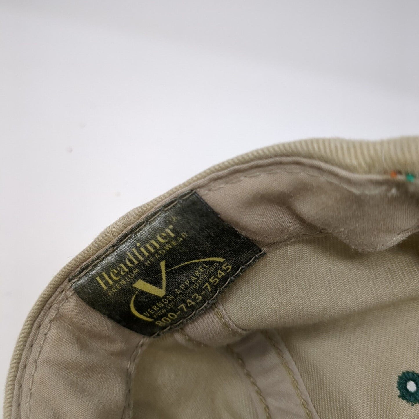 Farm City & Supply Strapback Hat Multi One Size Embroidered Colorblock