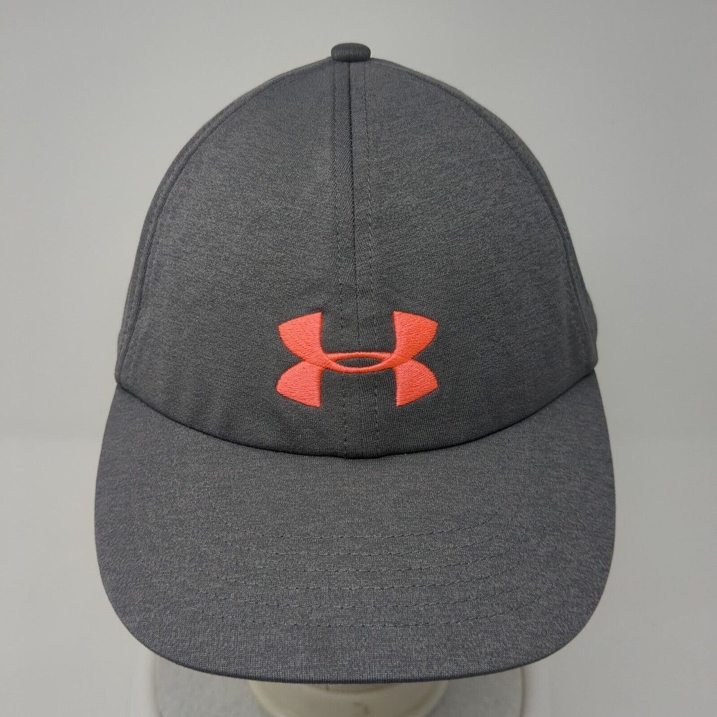 Under Armour Women's Slideback Hat Gray One Size Adjustable Embroidered 6 Panel