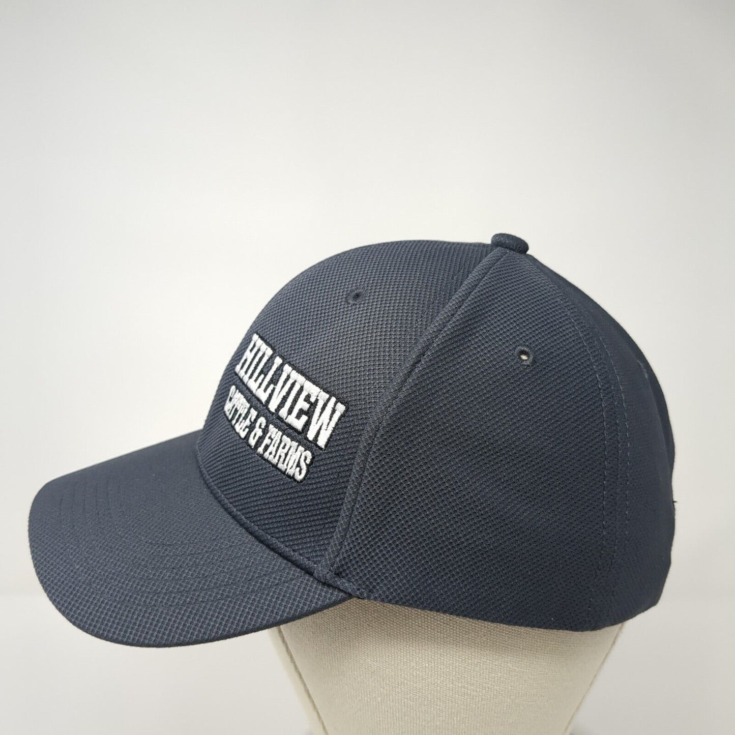 Hillview Cattle & Farms Snapback Hat Gray OS Adjustable Embroidered Sport-Tek