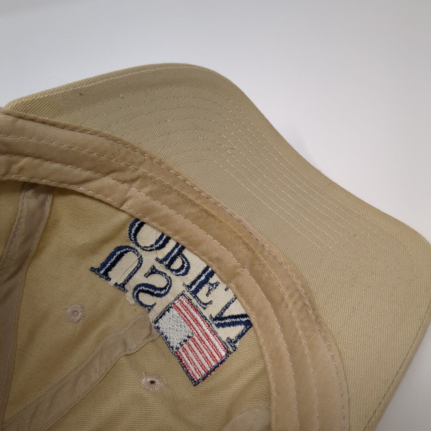 US Open 2005 Pinehurst No. 2 USGA Member Slideback Hat Tan OS Adjustable 6 Panel