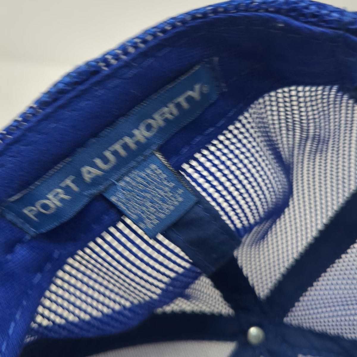Port Authority Trucker Hat Gray Blue One Size John Borbonus Memorial Golf 2019