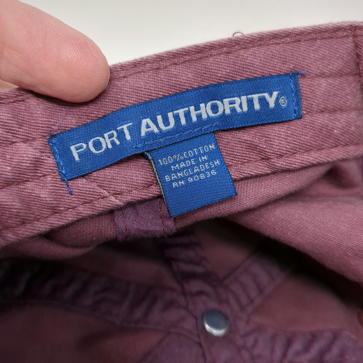 Port Authority Baseball Cap Red One Size Sawtooth Physical Therapy Slideback hat