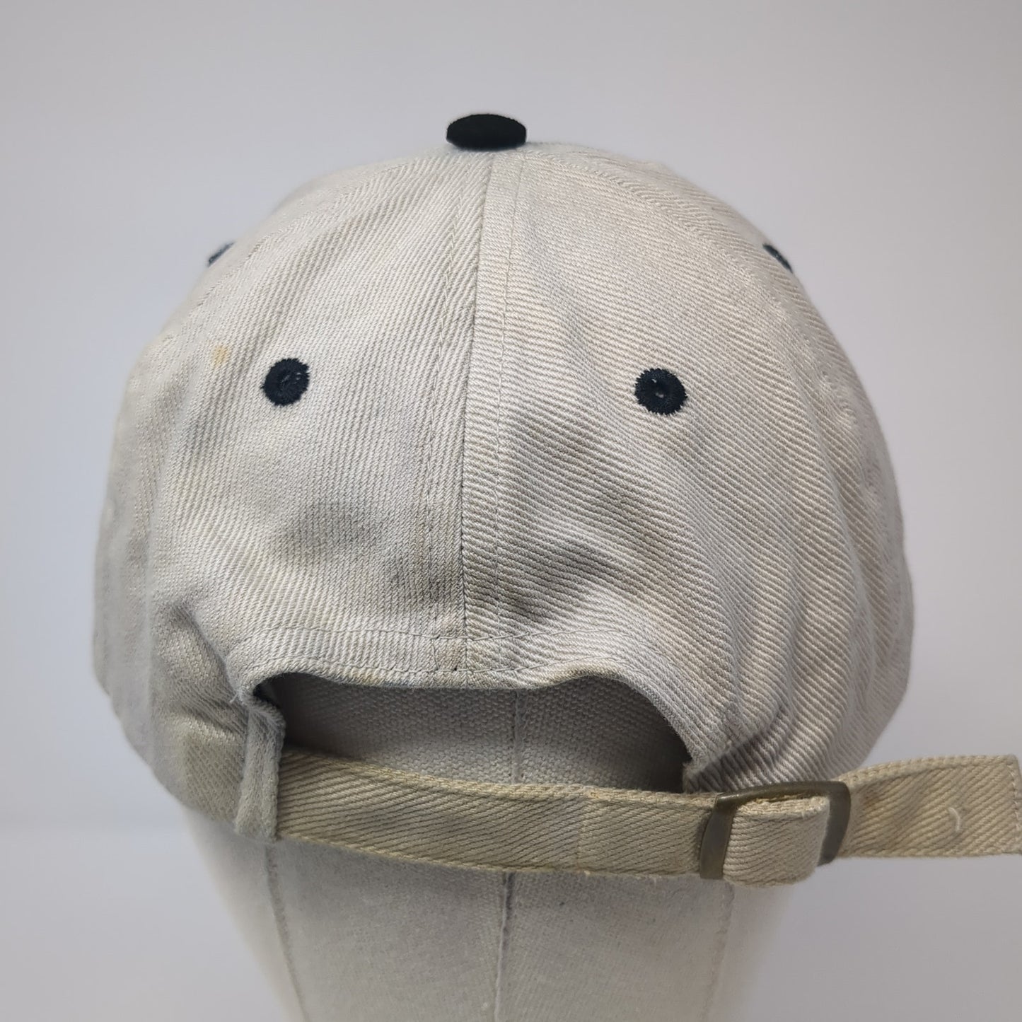 Hawaii Slideback Baseball Cap Beige OS Adjustable Embroidered Hawaiian Headwear
