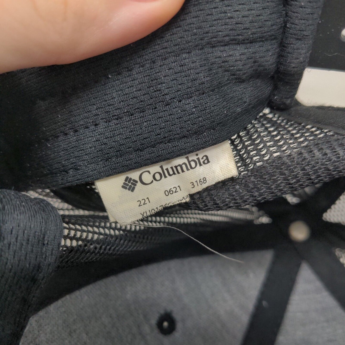 Columbia Pacific Northwest Snapback Mesh Back Trucker Hat Black One Size