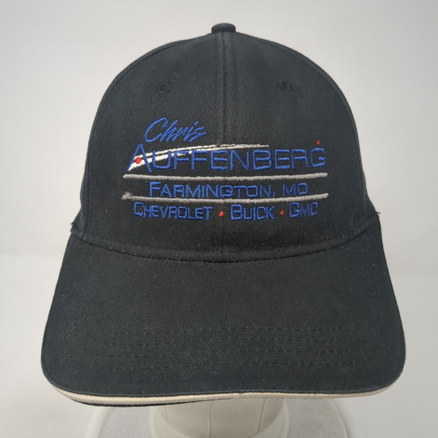 Chris Auffenberg Farmington MO Chevrolet Buick GMC Baseball Cap Black One Size