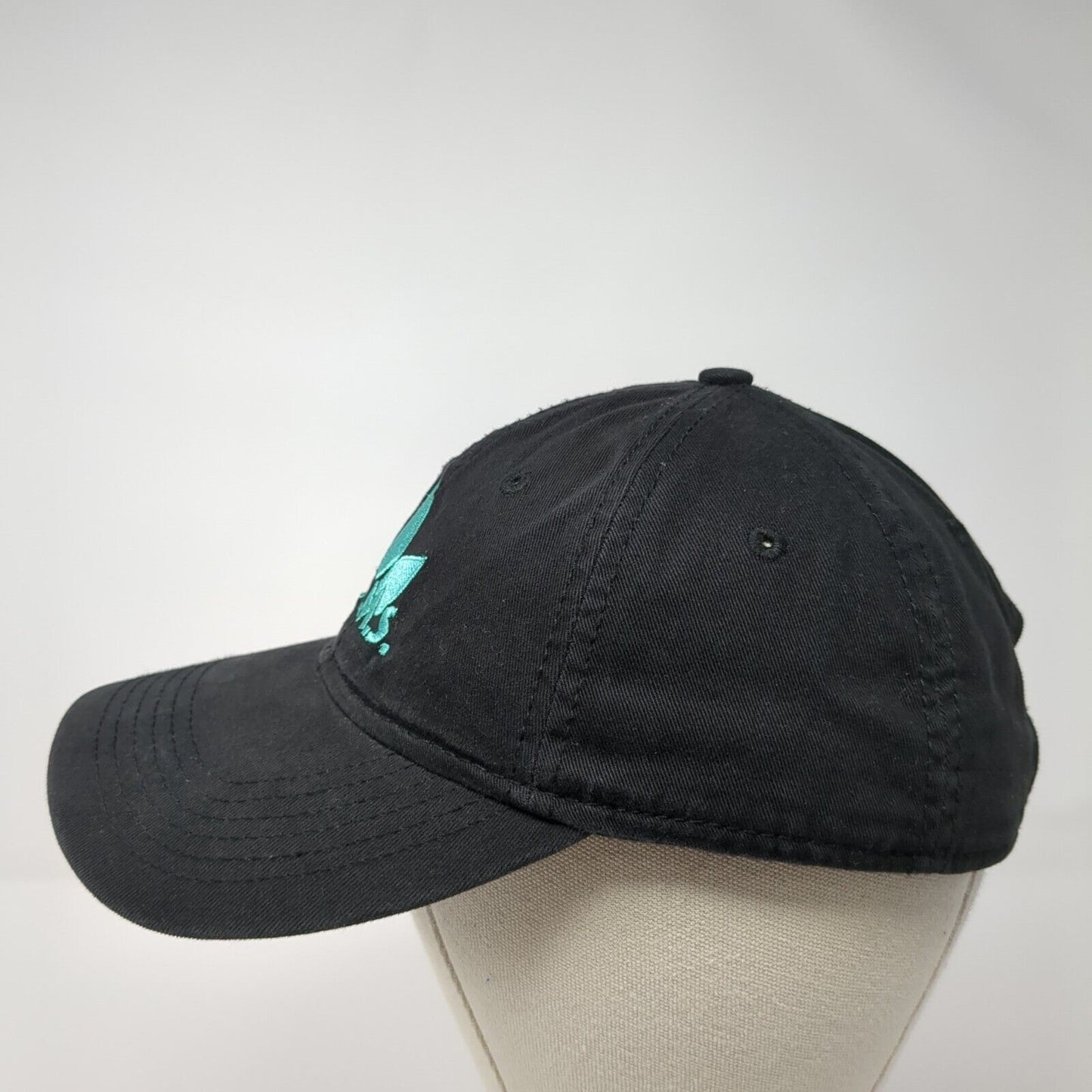 O.P.M.S. Slideback Hat Black One Size Adjustable Embroidered Sportsman