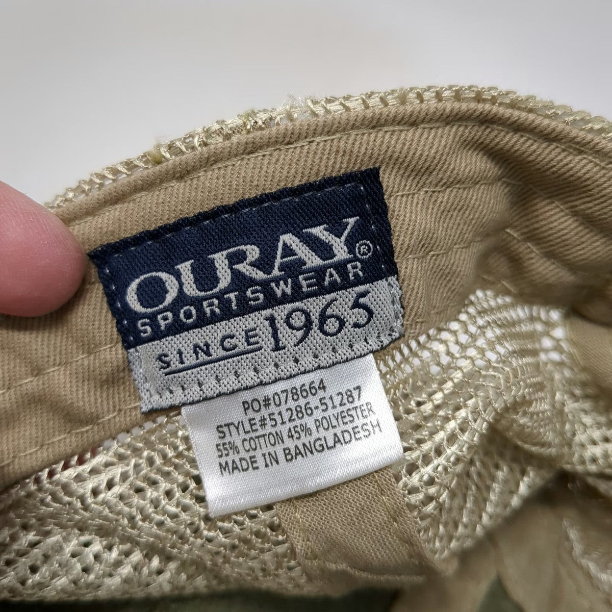 Ouray Trucker Hat Green One Size Mesh Montana Wolf Creek Angler Fish Patch Cap