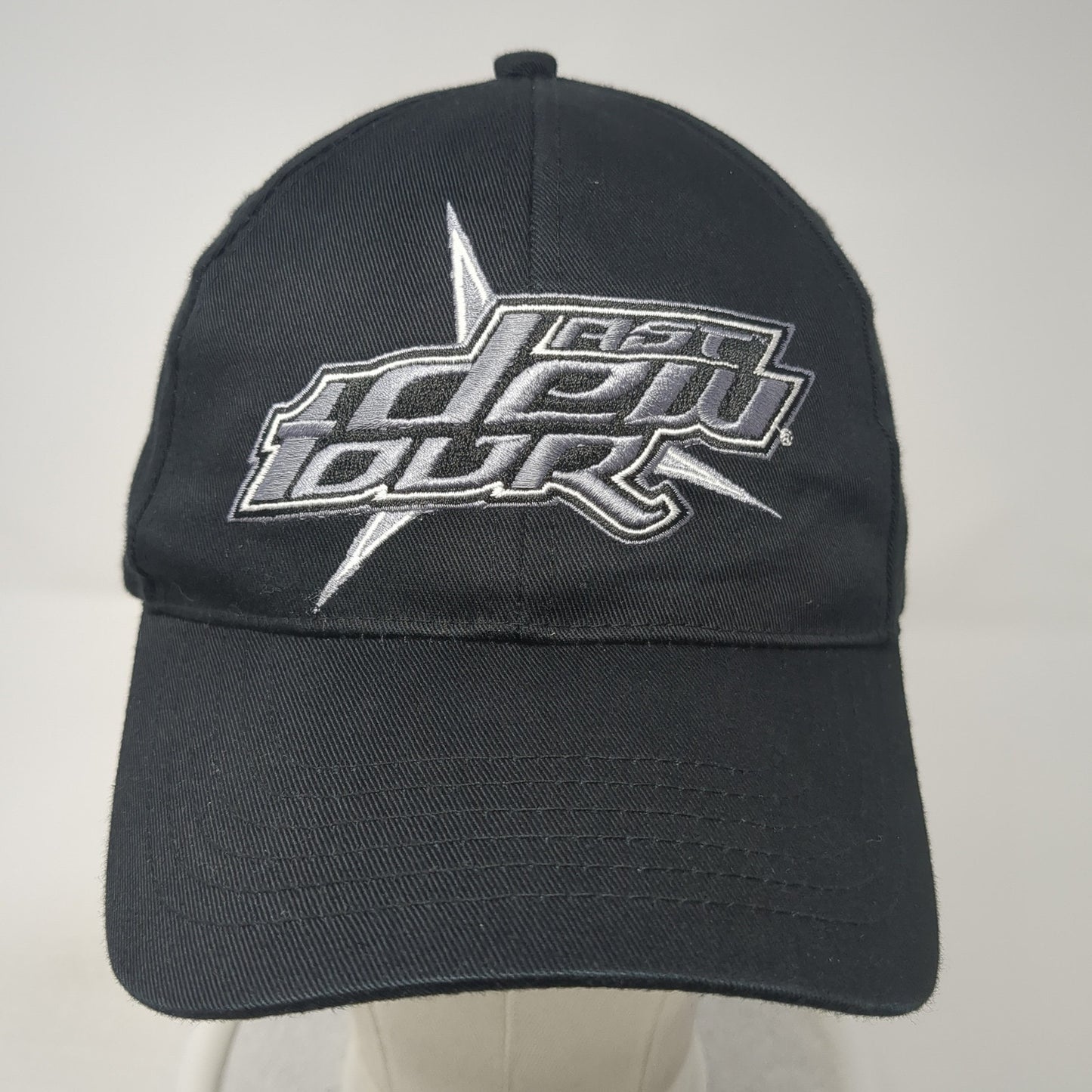 Ast Dew Tour Strapback Baseball Cap Black One Size Adjustable Embroidered Cotton