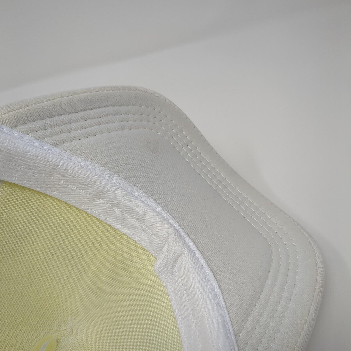 Bride Pearl Bling Snapback Trucker Hat White One Size Mesh Back Solid