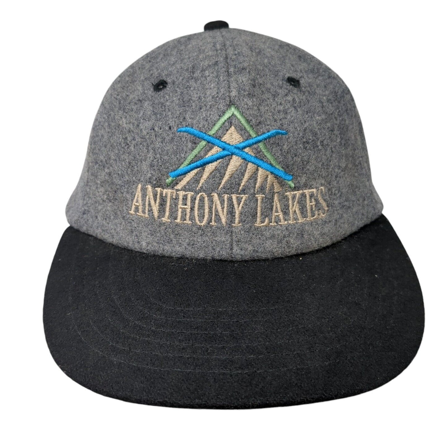 Anthony Lakes Strapback Hat Gray One Size Adjustable Embroidered 6 Panel CSI