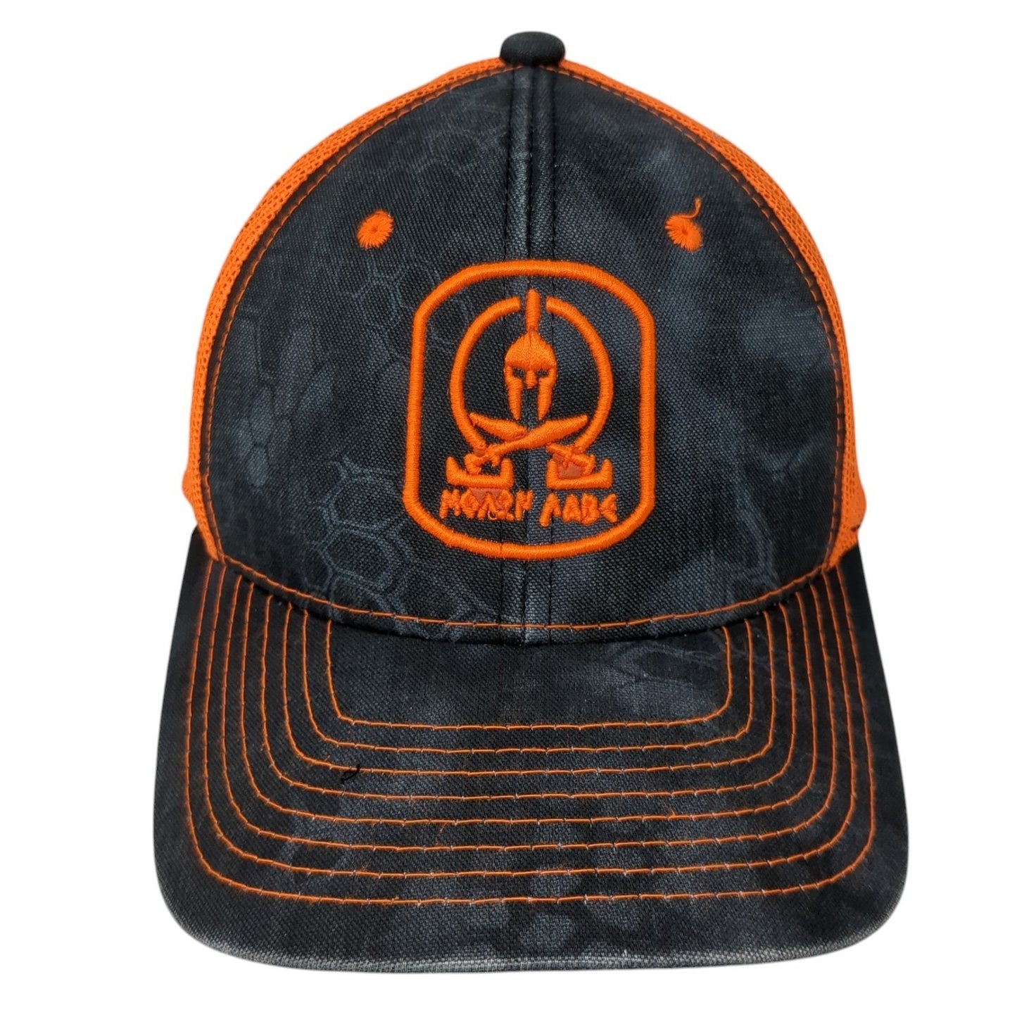 Molon Labe Strapback Mesh Back Trucker Hat Multicolor One Size Kryptek