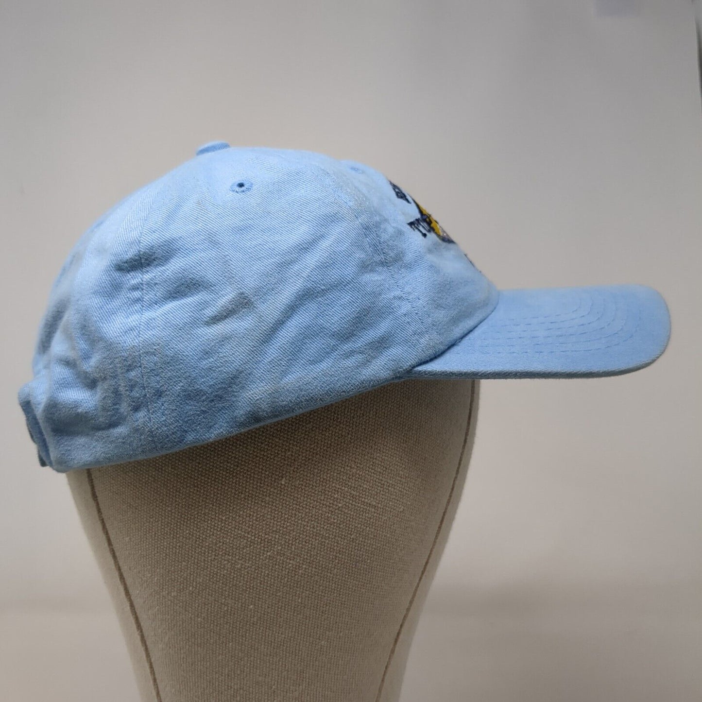Top Of The World Beartooth Mtnb Wyoming Strapback Hat Blue OSFA Shasta Wear