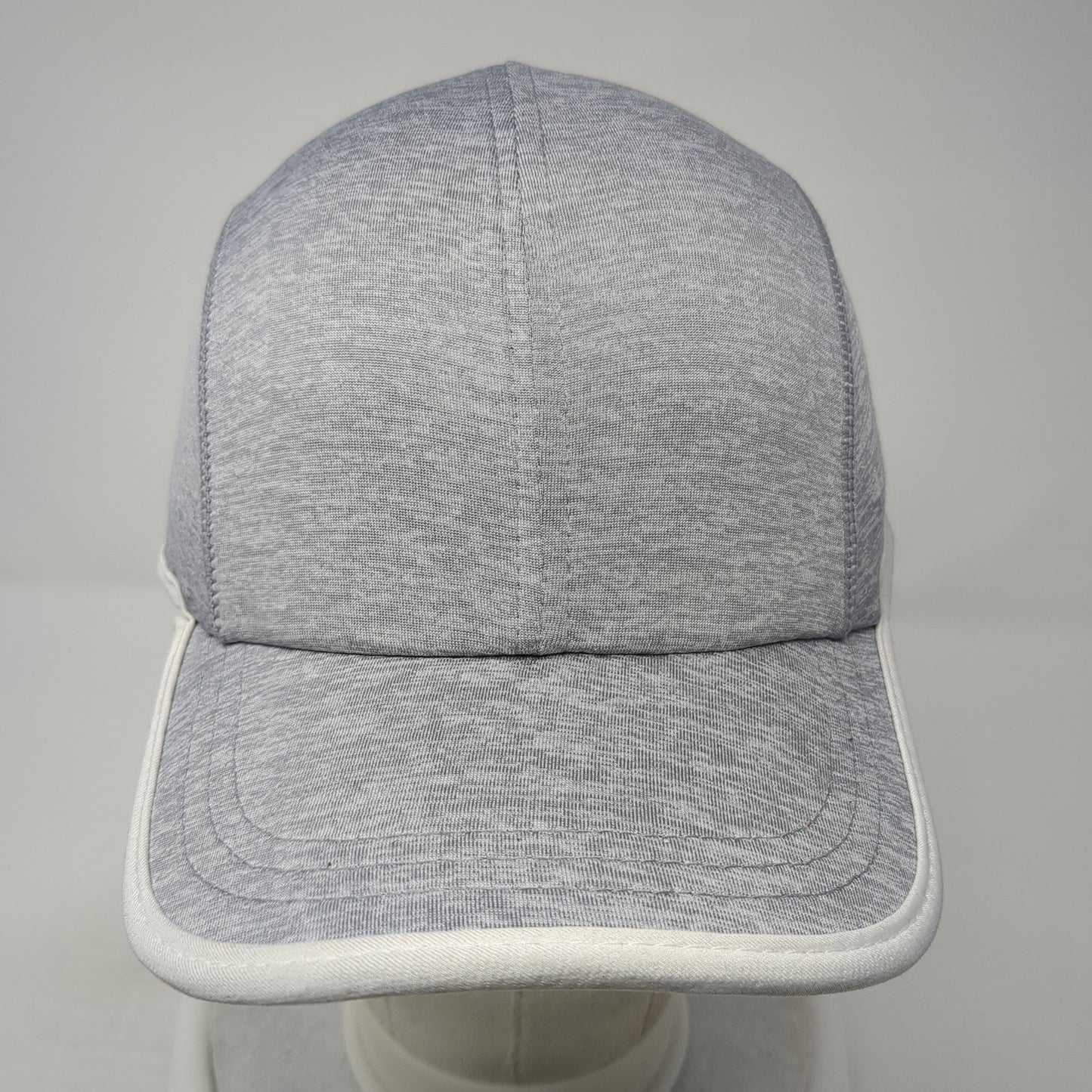 Unbranded Strapback Hat Gray One Size Adjustable Solid Blank Outdoor