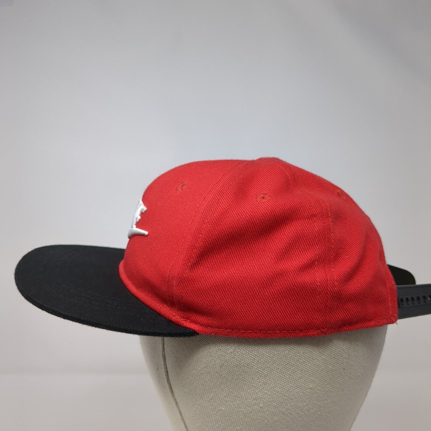 Nike Snapback Hat Red Toddler 2T-4T Adjustable Embroidered Colorblock