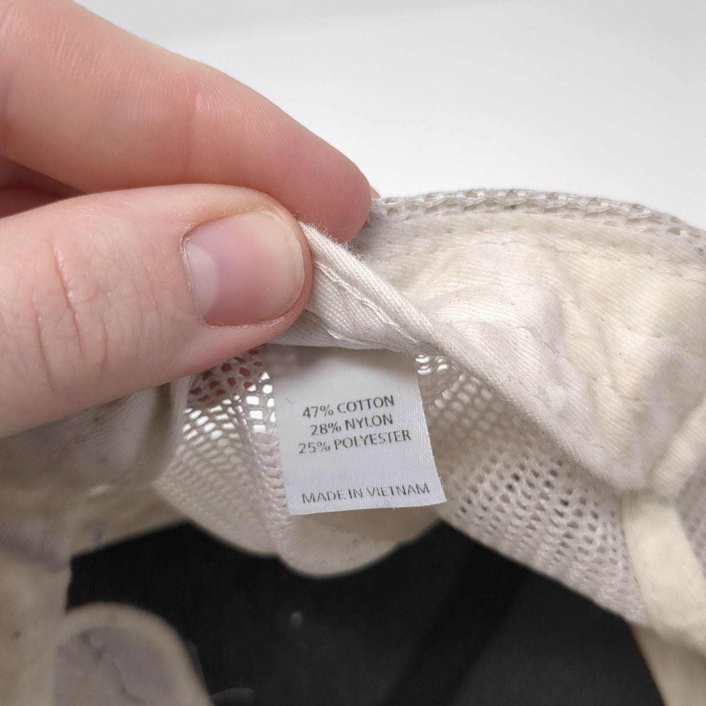 Richardson Snapback Mesh Back Trucker Hat Gray One Size Embroidered