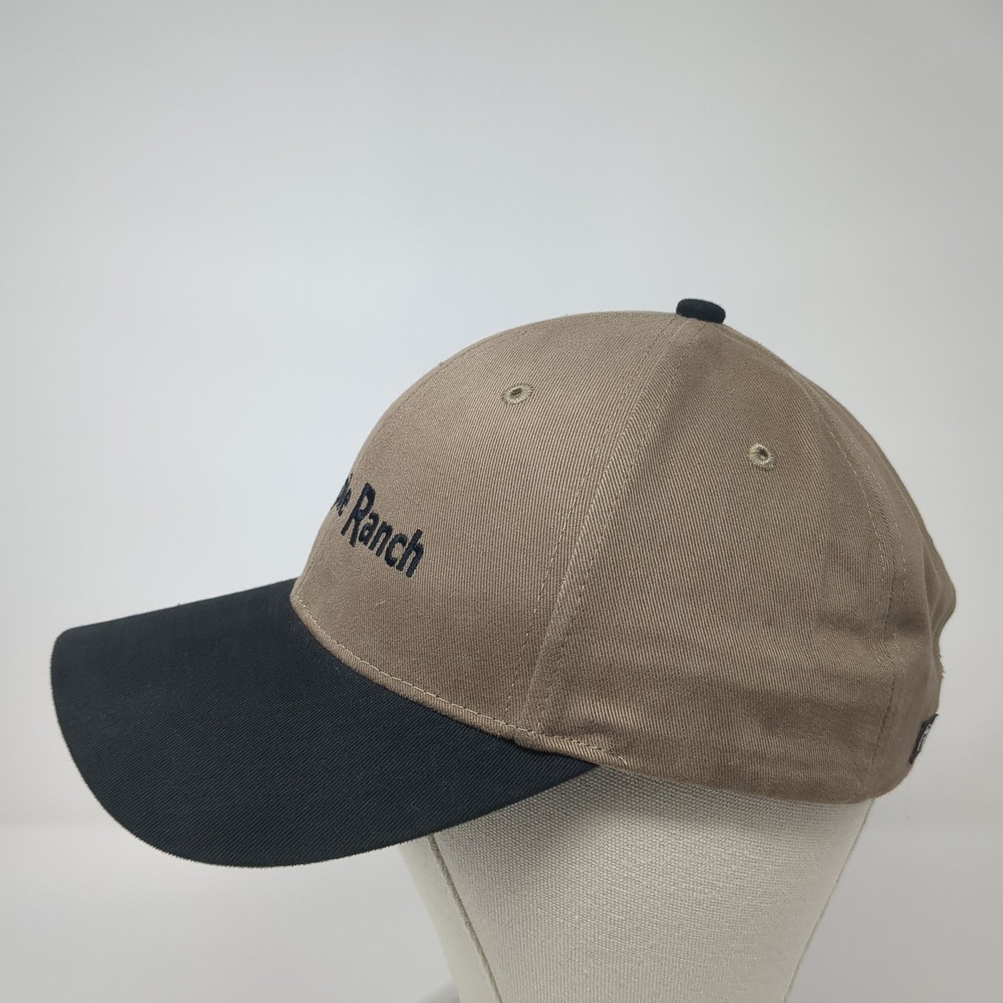 Rockpile Ranch Strapback Baseball Cap Brown One Size Adjustable Richardson