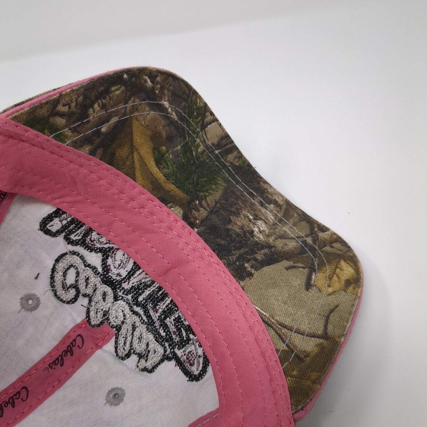 Cabela's Hunter Strapback Hat Camo Youth One Size Realtree Embroidered