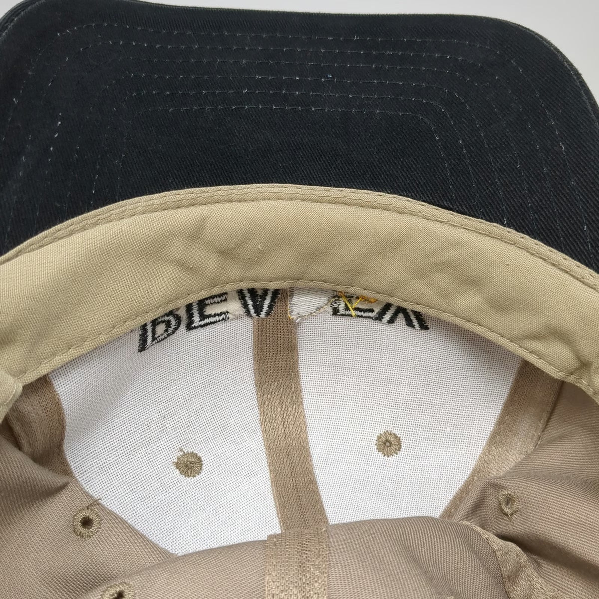 Beadex Baseball Cap Beige Black Hat One Size Industrial Drywall Tool Work Logo