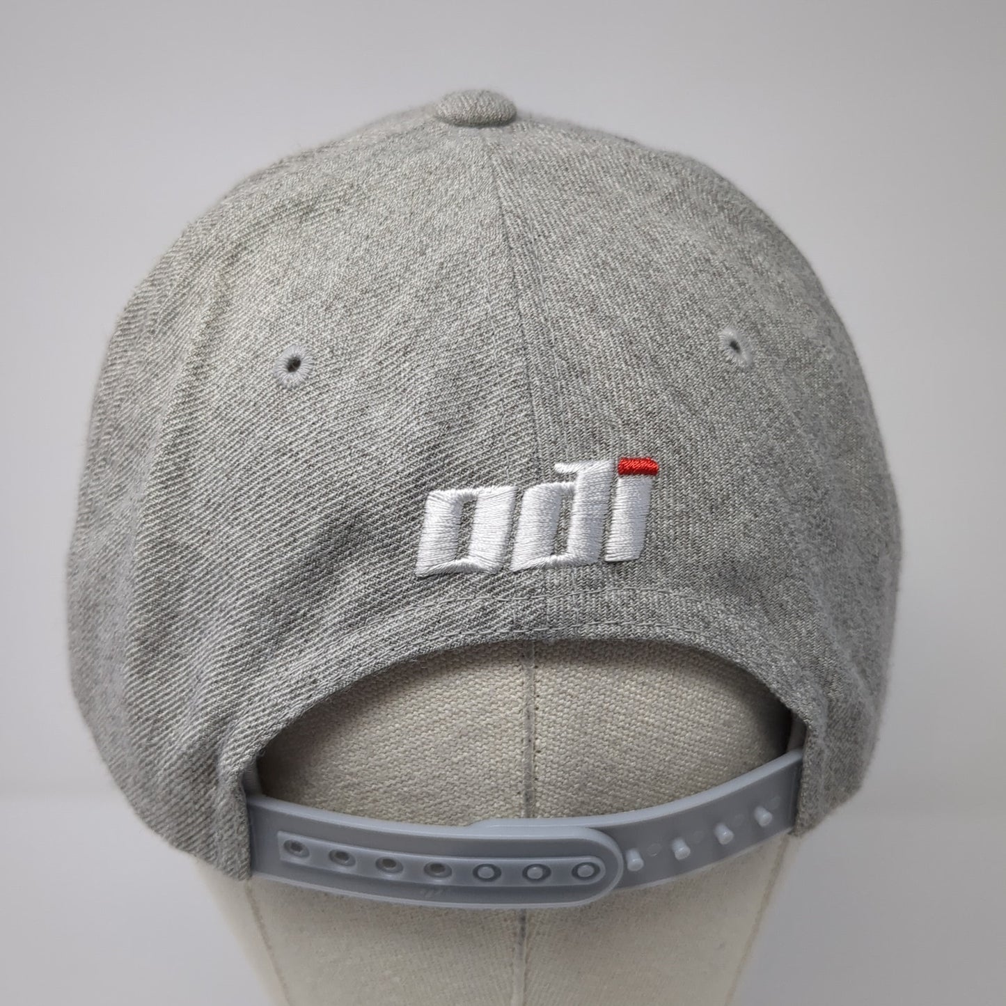 Odi Snapback Hat Gray One Size Adjustable Embroidered The Classics Yupoong