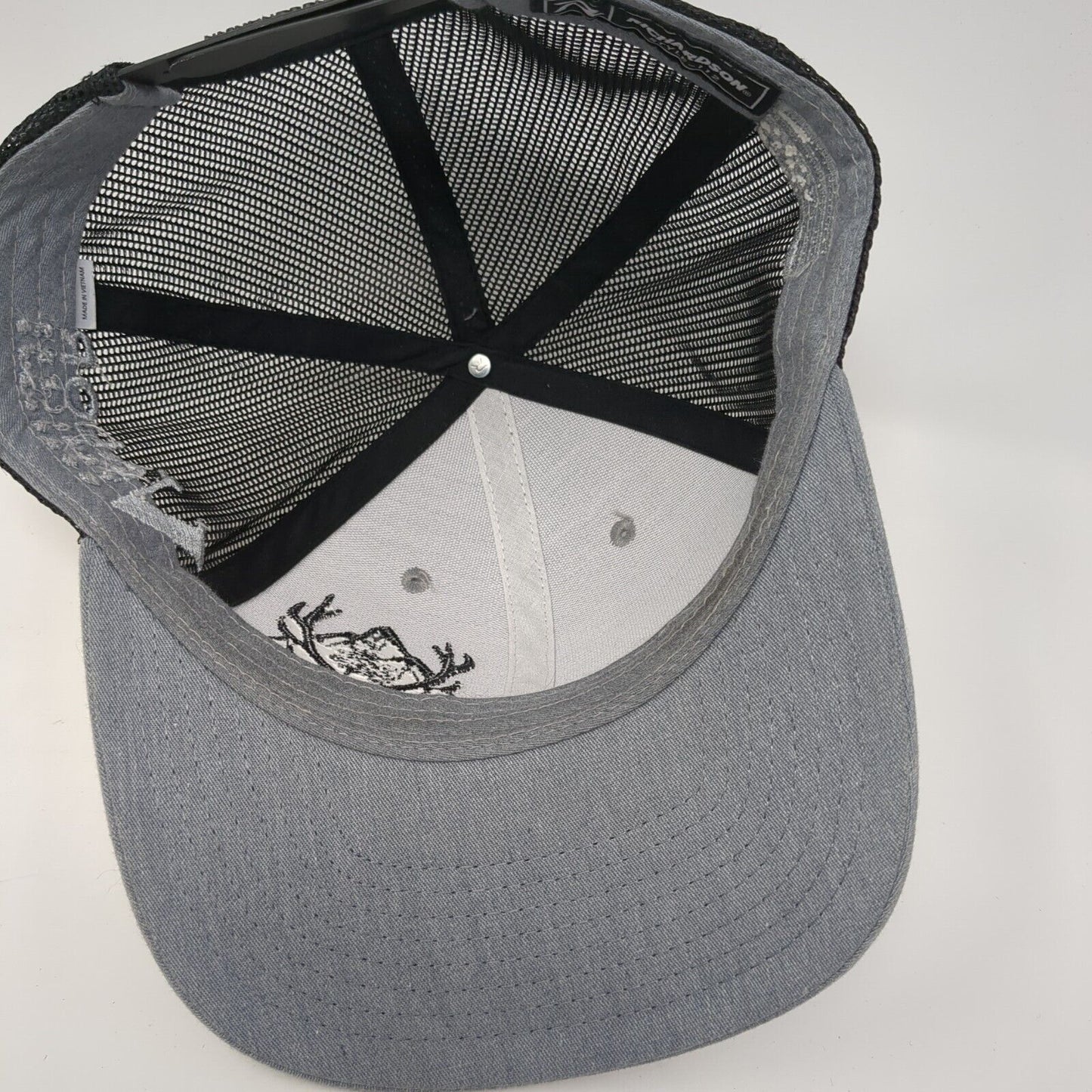 43rd Exposure Valor Trailers Snapback Trucker Hat Gray One Size Mesh Back
