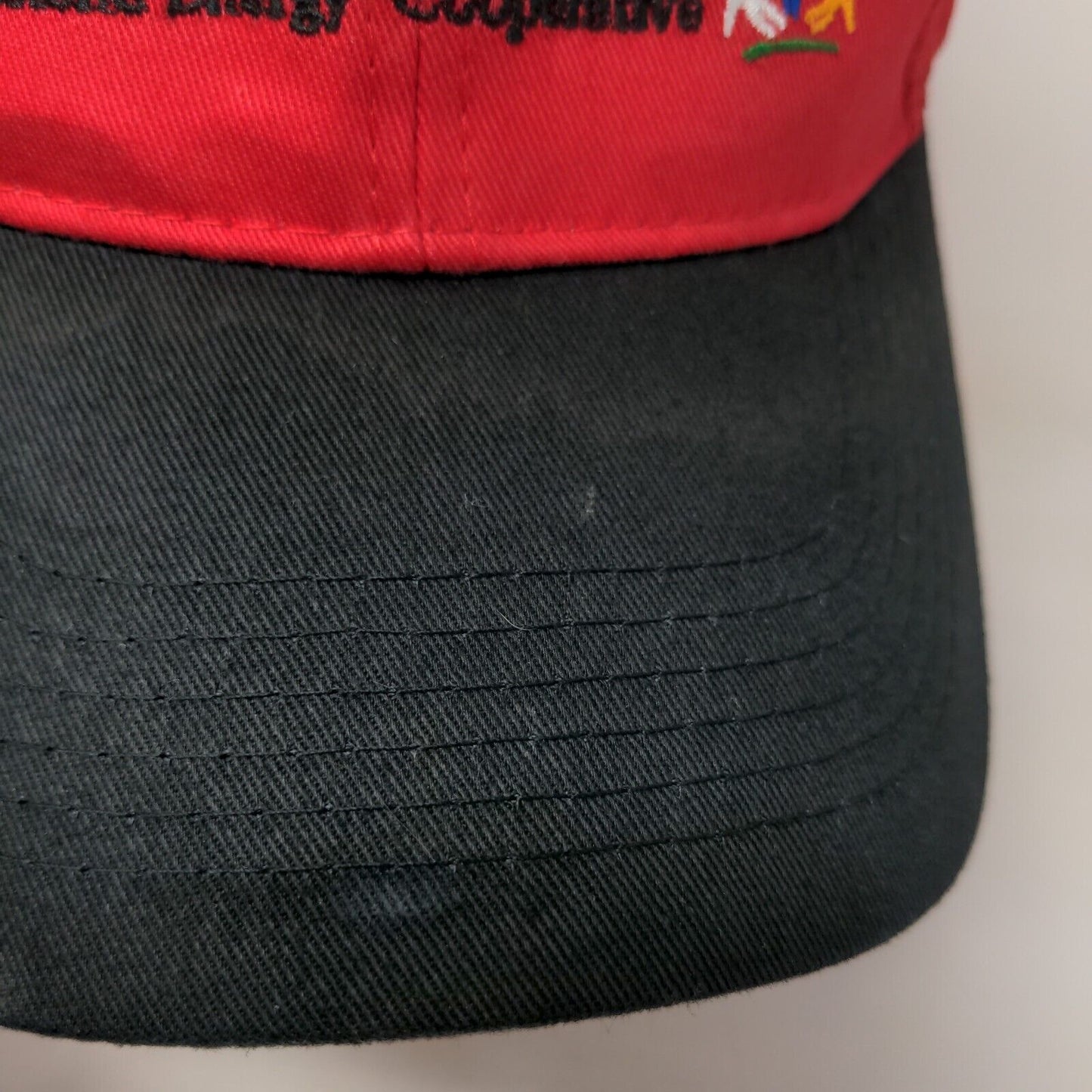 Southern Pine Electric Power Association Snapback Trucker Hat Red OSFM Mesh Back