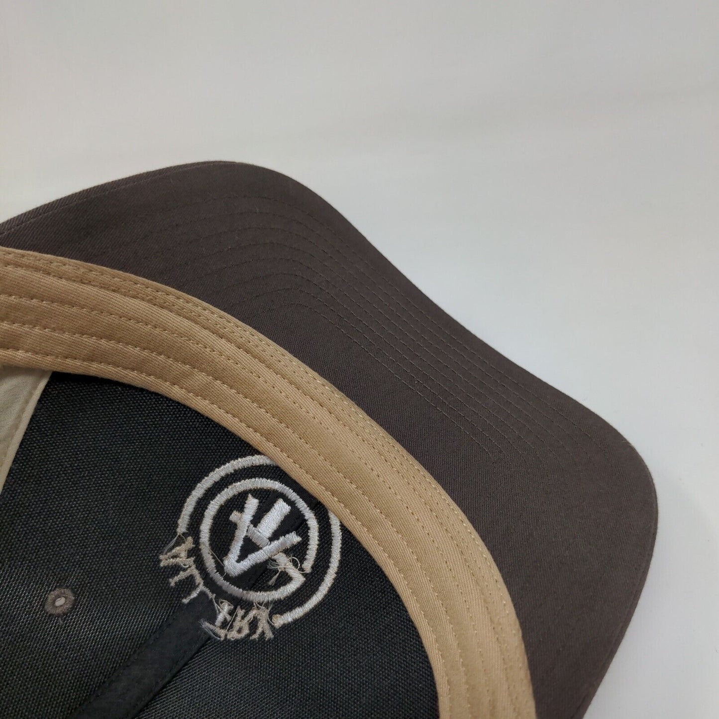 All Try Snapback Mesh Back Trucker Hat Brown One Size Richardson