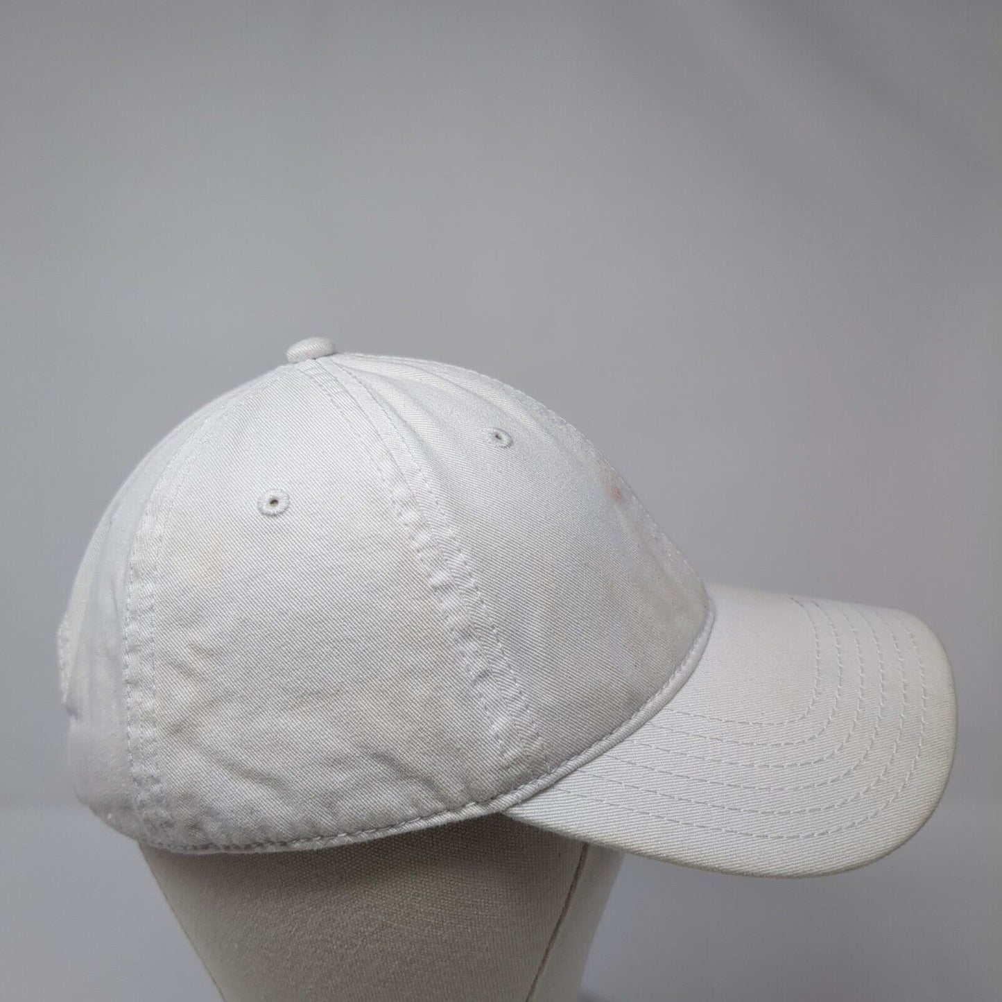 Otto Slideback Hat White One Size Adjustable Embroidered Dog Outdoor