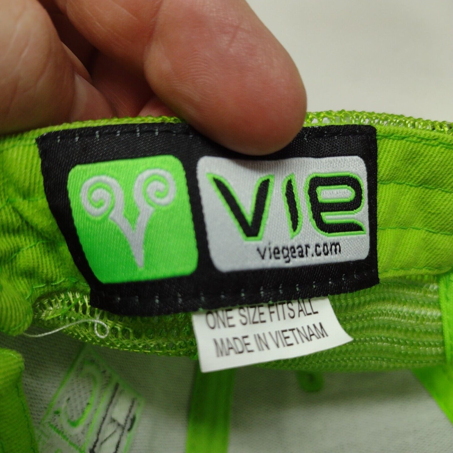 Hibbard Construction Strapback Trucker Hat Multi OSFA Mesh Back Vie