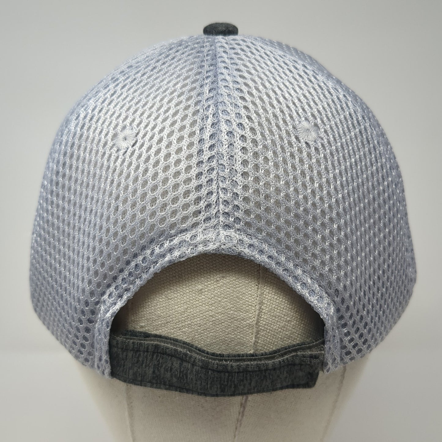 The Home Depot Strapback Hat Gray One Size Embroidered Team Depot