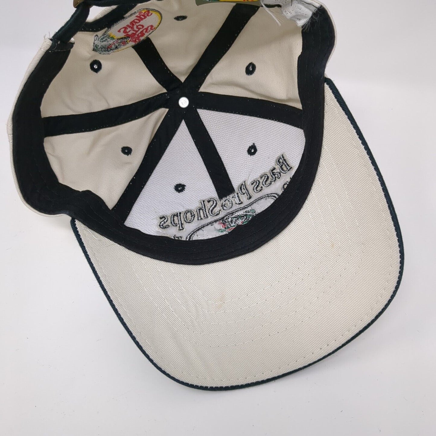 Bass Pro Shops Outdoors 1972 Slideback Hat Tan One Size Embroidered