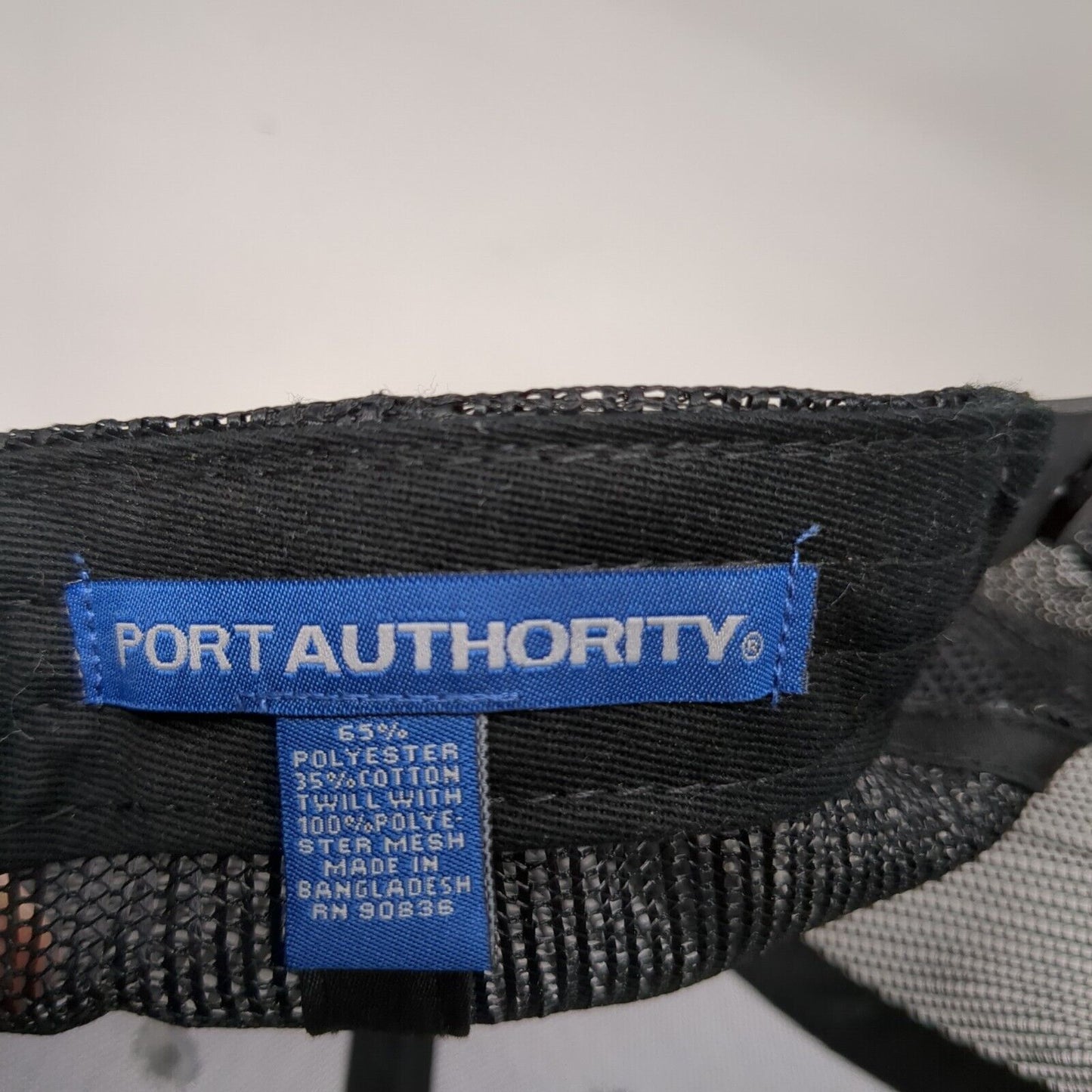 KUNA Dental Snapback Trucker Hat Gray OSFA Mesh Back Port Authority