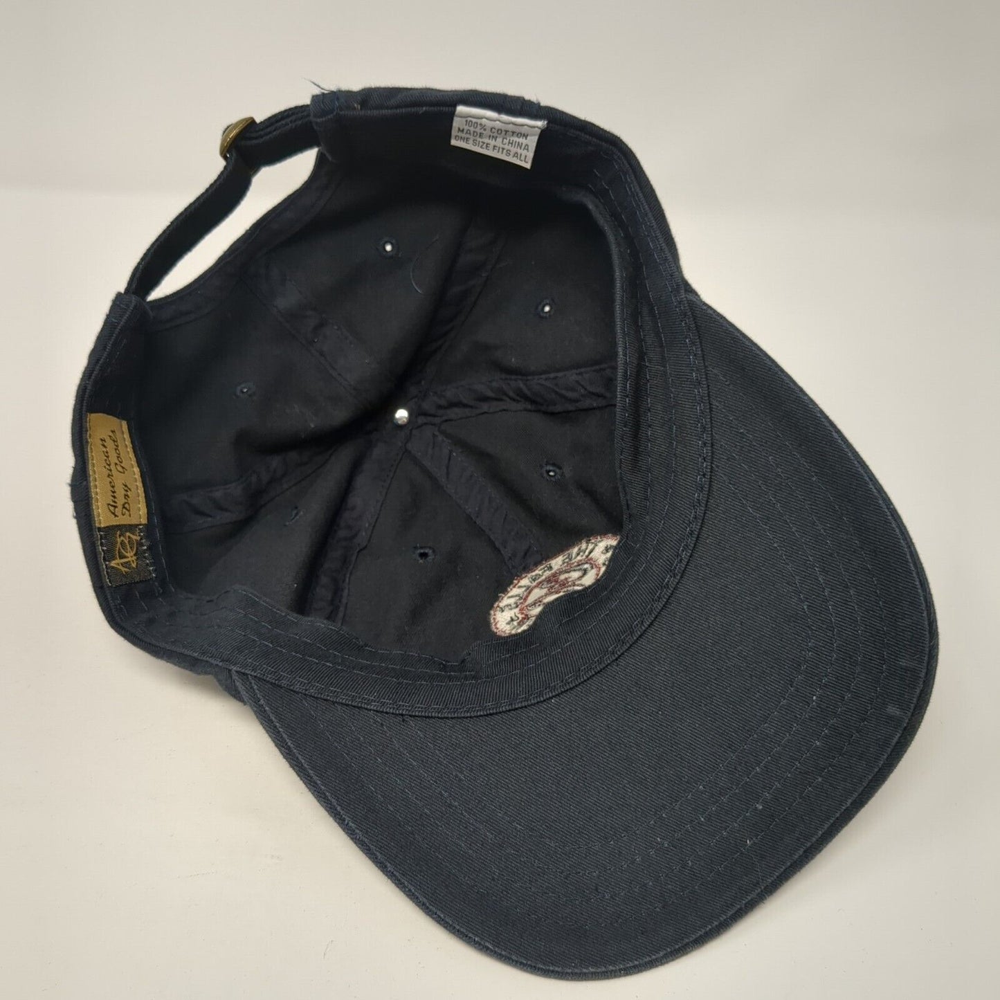 The Falls Turtle Creek Slideback Hat Black OS Adjustable American Dry Goods