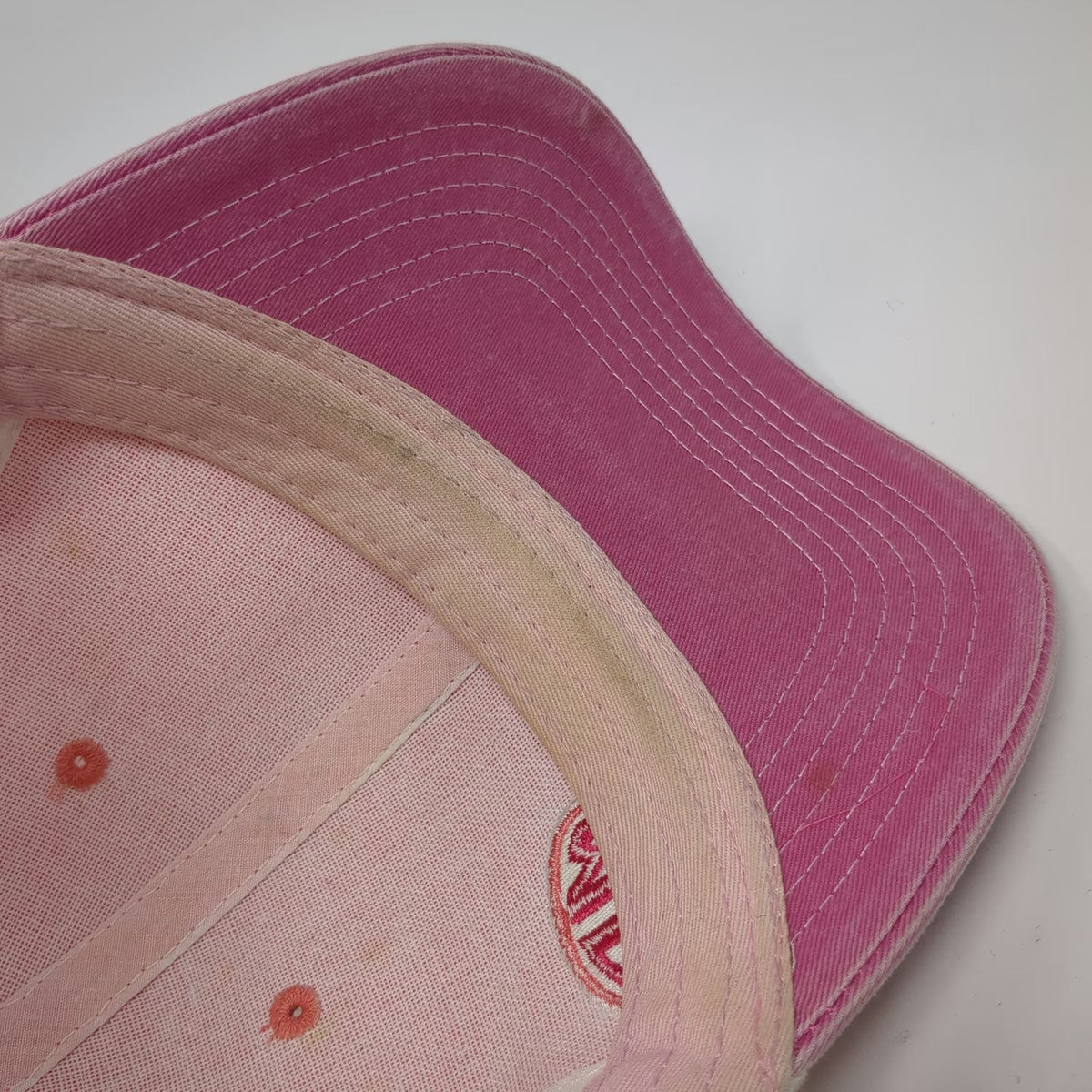 Baseball Cap Pink One Size Myrtle Beach South Carolina Strapback Embroidered Hat