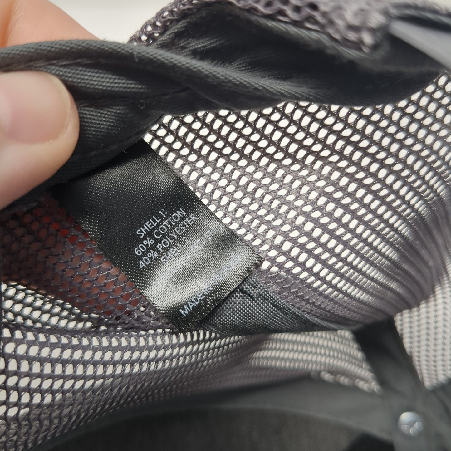 Q-PAC Logo Snapback Mesh Back Trucker Hat Black One Size Richardson