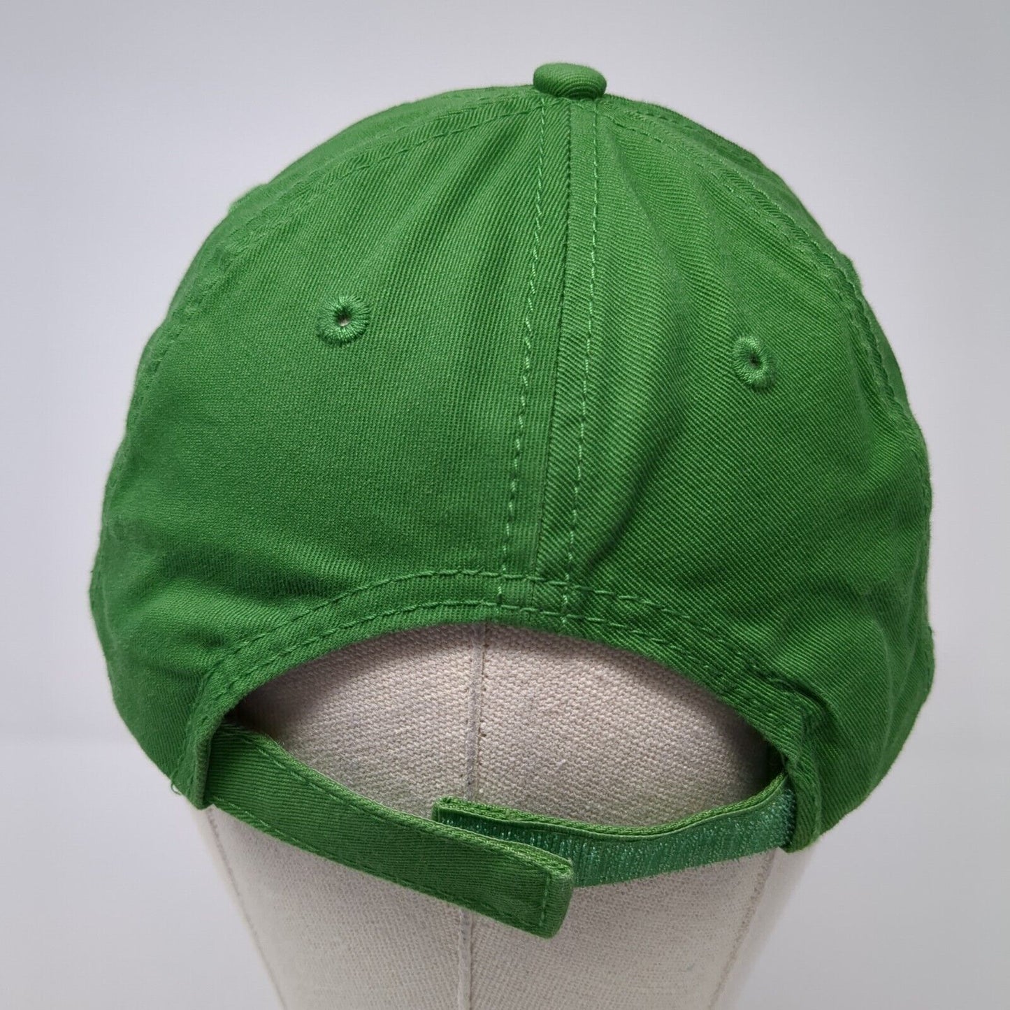 John Deere Strapback Hat Green One Size Adjustable Embroidered Logo