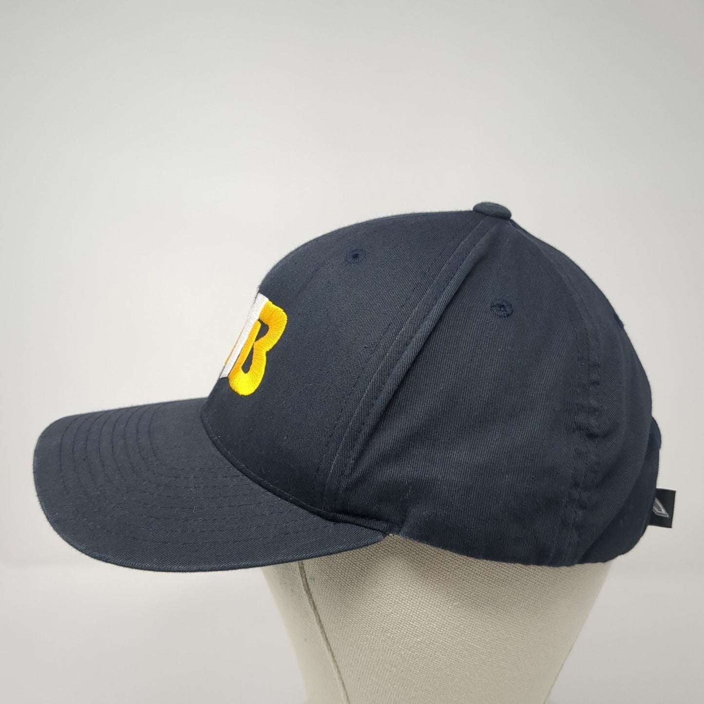 MYB Strapback Hat Blue One Size Adjustable Embroidered Pacific Headwear