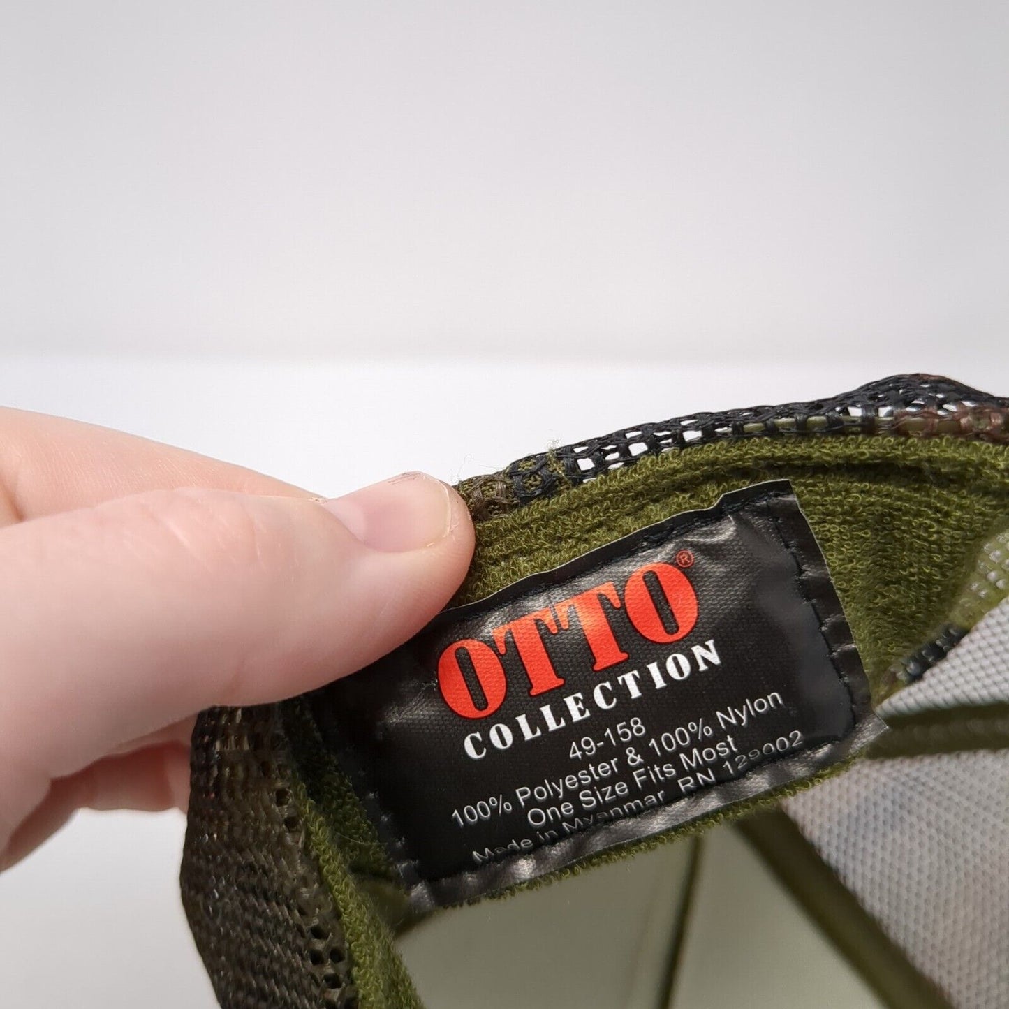 Waipouli Restaurant Snapback Rope Trucker Hat Camo One Size Mesh Back