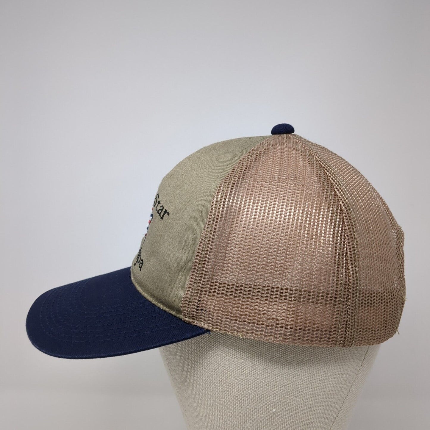All Star Grandpa Snapback Trucker Hat Multicolor OS Adjustable Mesh Signatures