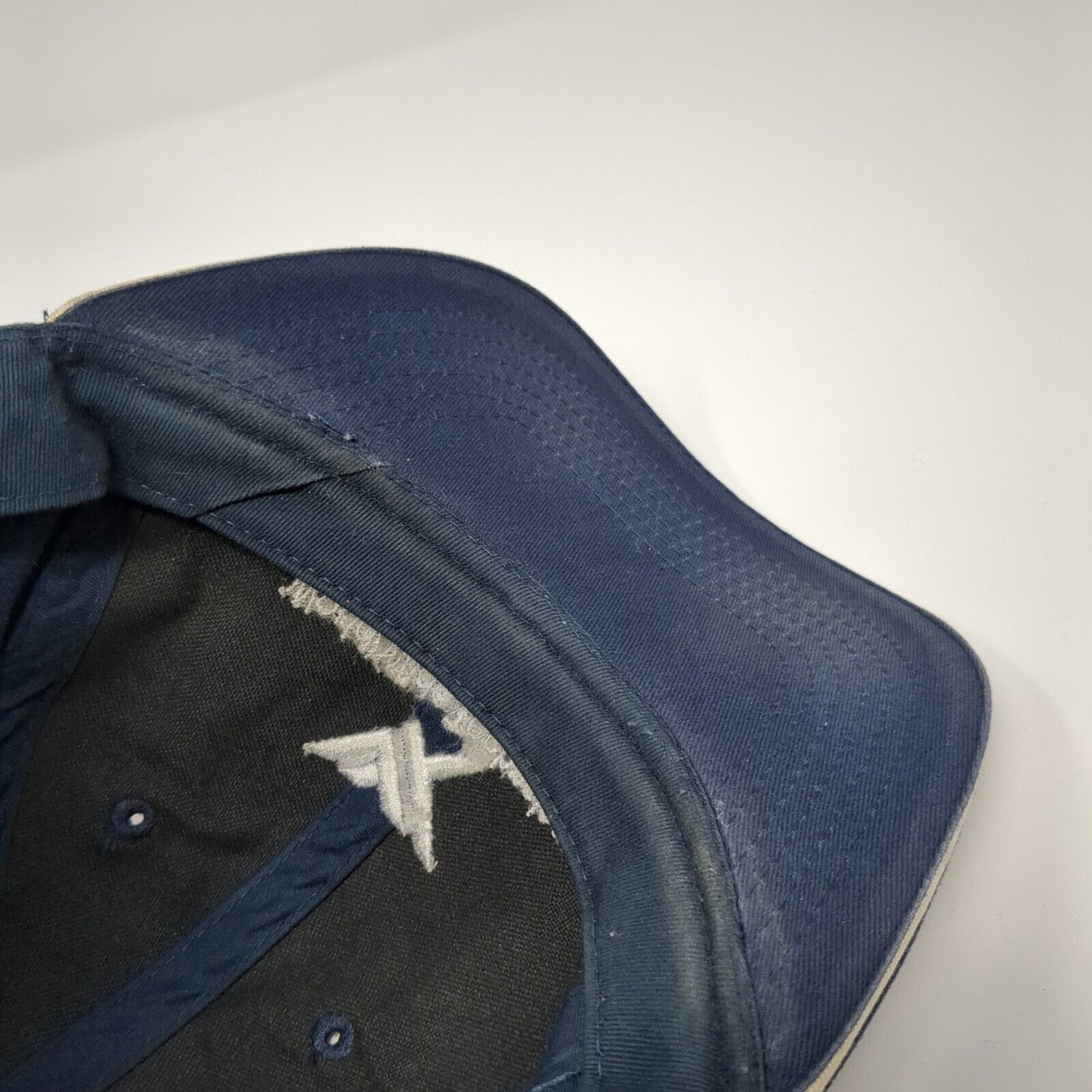 World Wide Technology Slideback Hat Blue One Size Adjustable 6 Panel