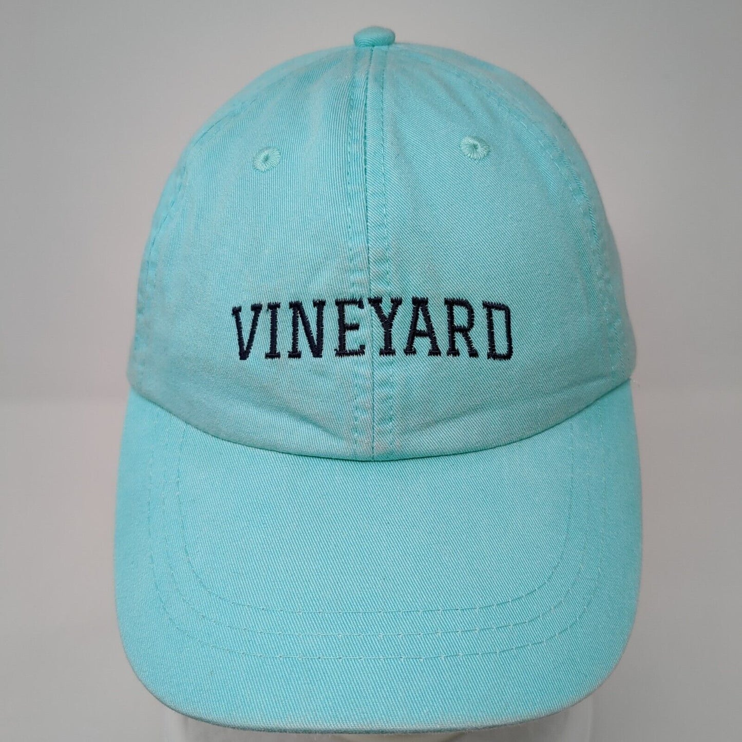 Vineyard Slideback Hat Blue One Size Adjustable Embroidered 6 Panel Adams