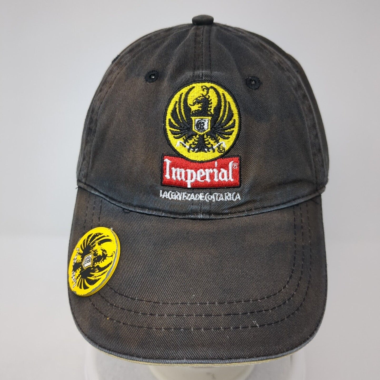 Imperial La Cerveza De Costa Rica Slideback Hat Black OS Bottle Opener