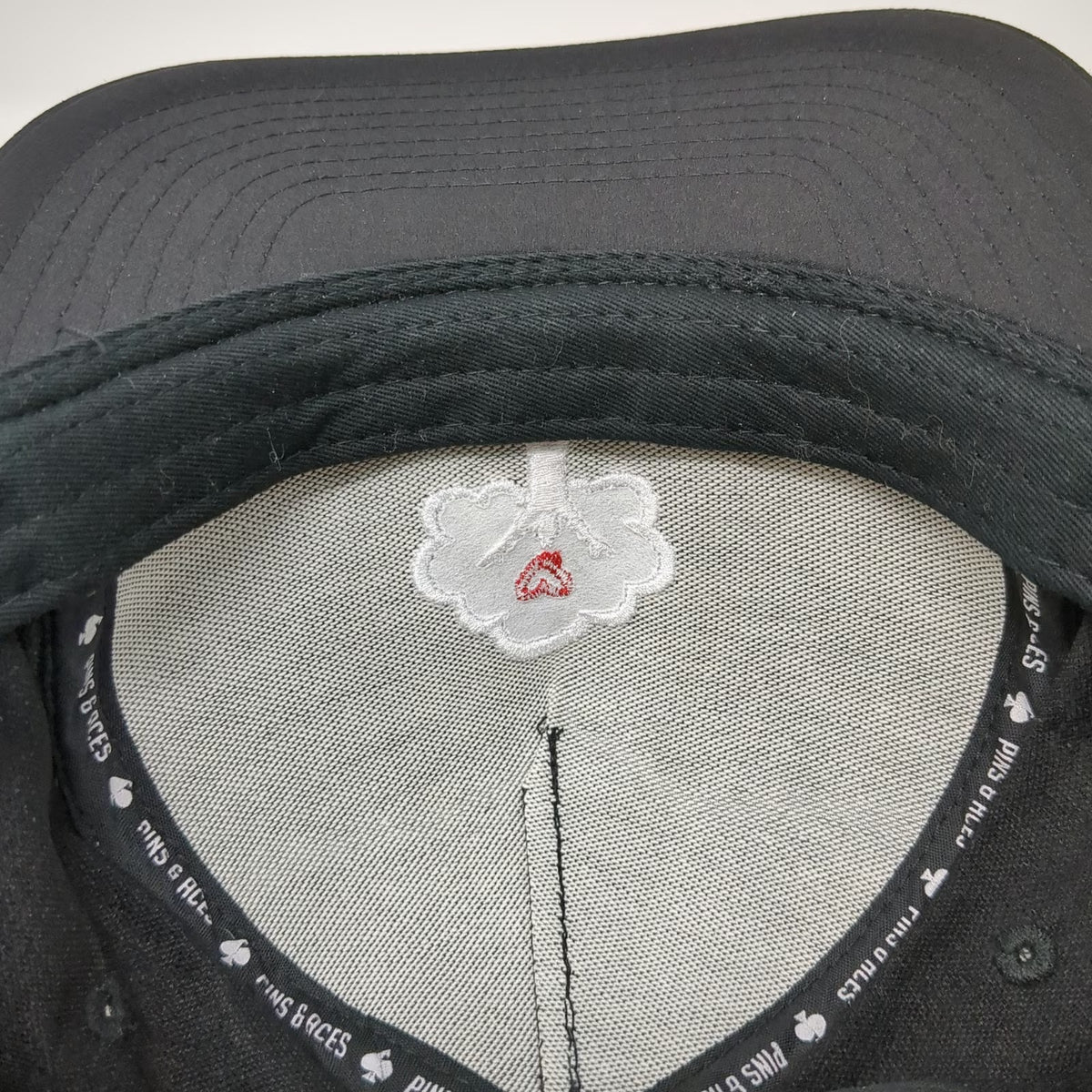 Pins & Aces 5 Panel Black One Size Hat Freedom Youth Rope Snapback Logo Golf