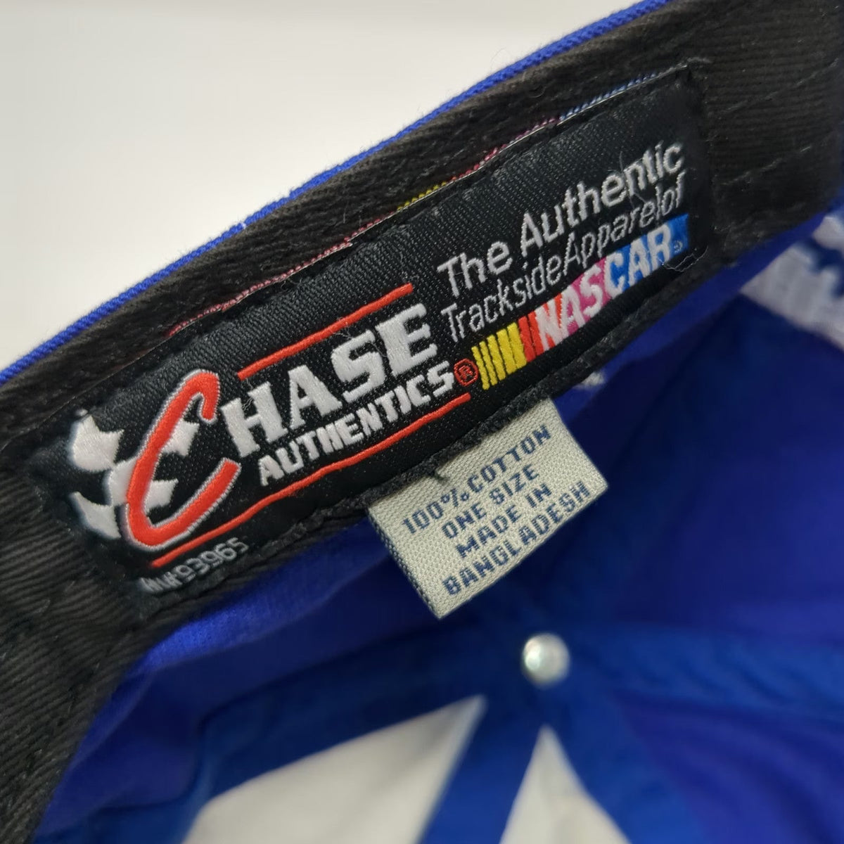 Chase Authentics Baseball Cap Blue One Size NASCAR Carl Edwards 99 Racing Hat