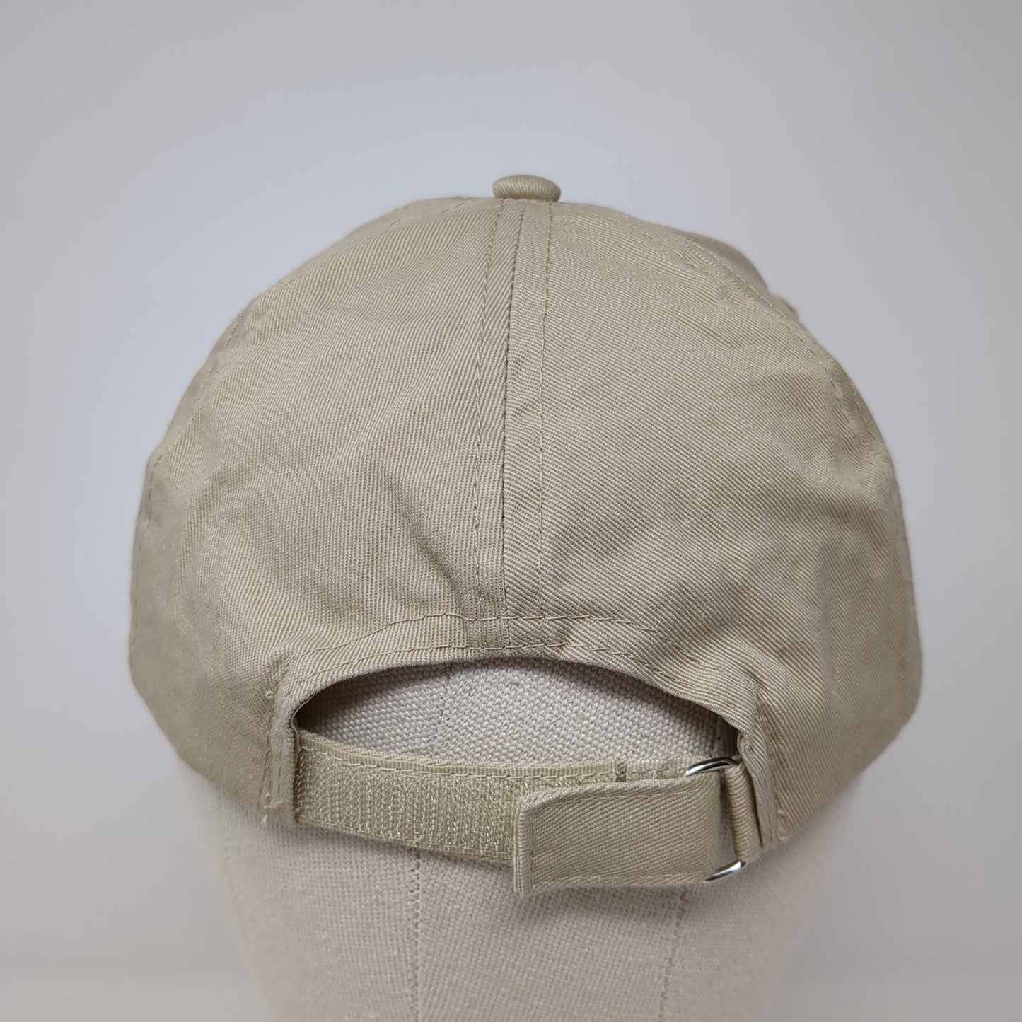 Unbranded Strapback Baseball Cap Brown One Size Adjustable 6 Panel Blank