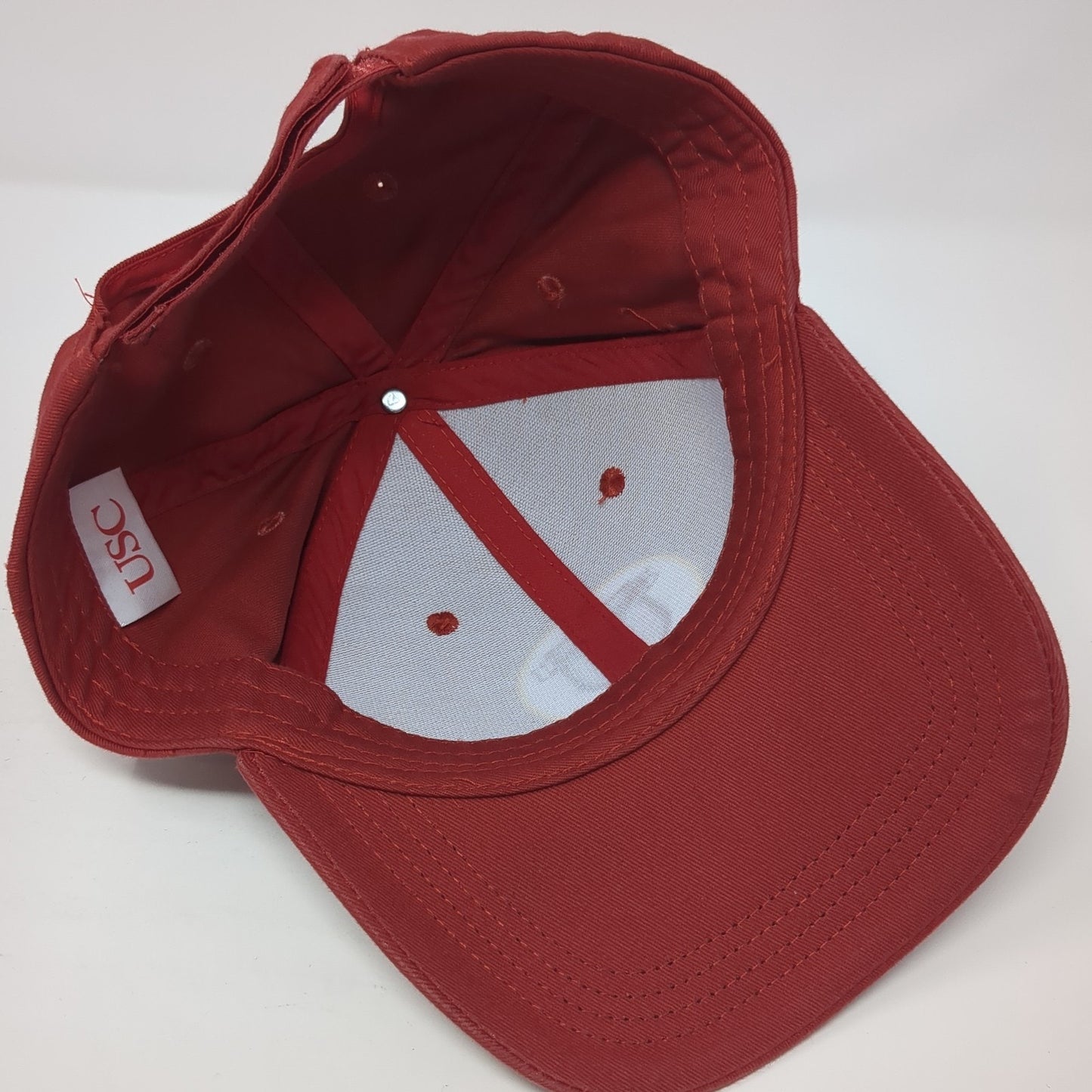 Trojan Family Weekend Baseball Cap Red One Size Adjustable Embroidered USC