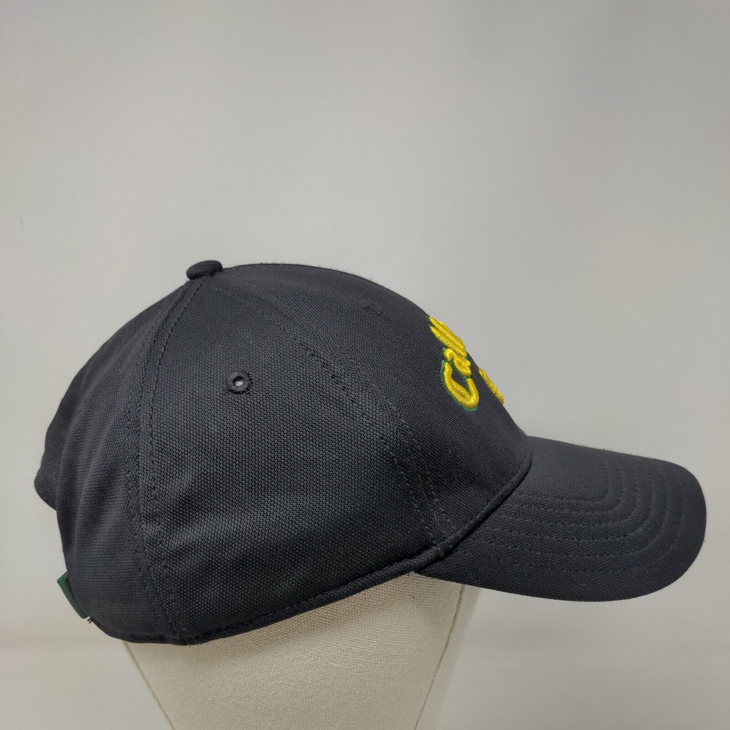 Callaway Strapback Hat Black One Size Embroidered Adjustable 6 Panel