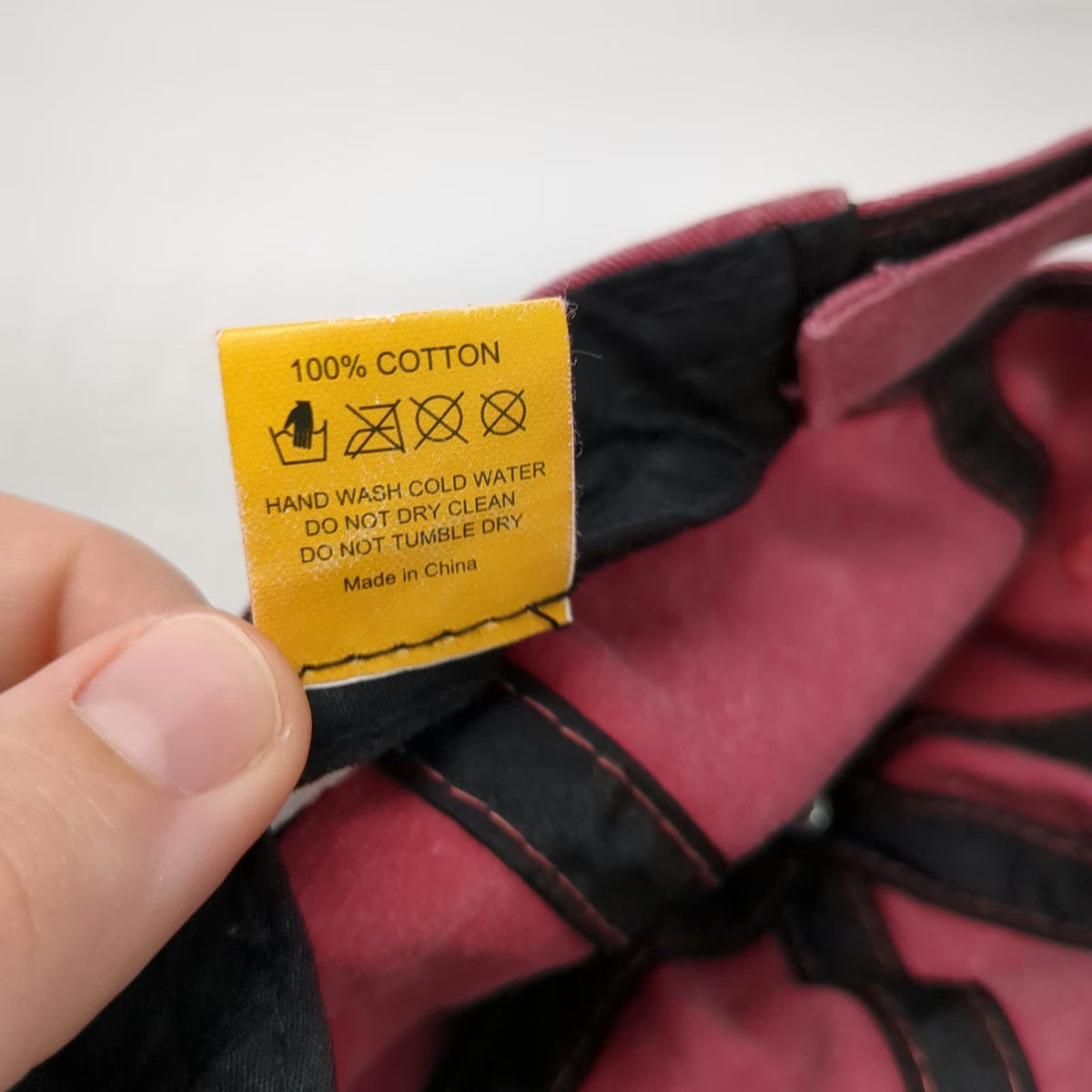 Lucky 7 Baseball Cap Red Blue White One Size New Orleans Louisiana Strapback Hat